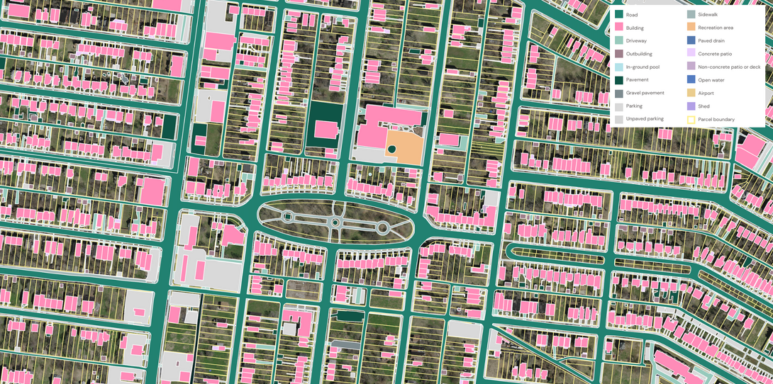 Impervious surface data for stormwater management