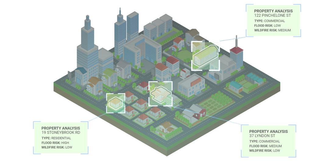 Example of a municipal digital twin