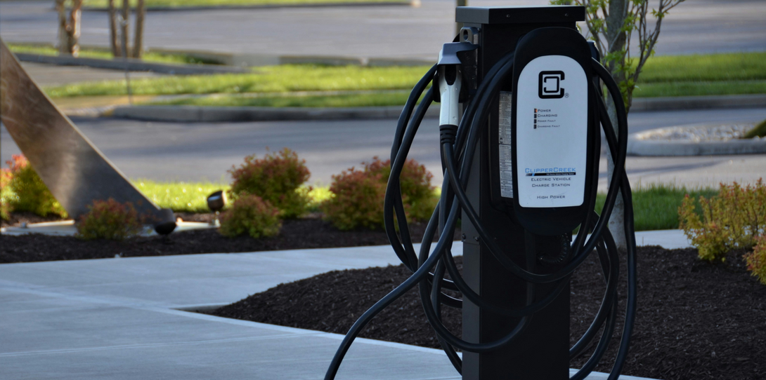 The detailed land cover data that Ecopia provides to the State of Washington is used to plan the location of electric vehicle (EV) charging stations.