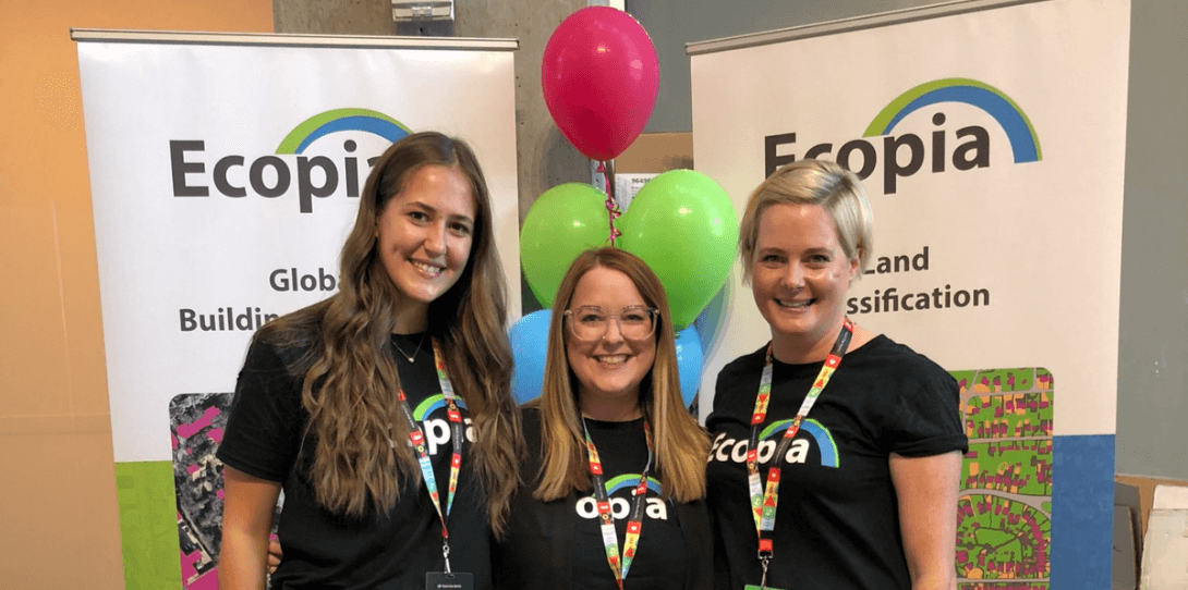 Abigail, Emily and Becka at our booth