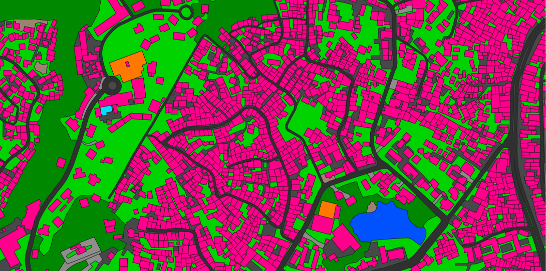 Ecopia land cover data in Indonesia