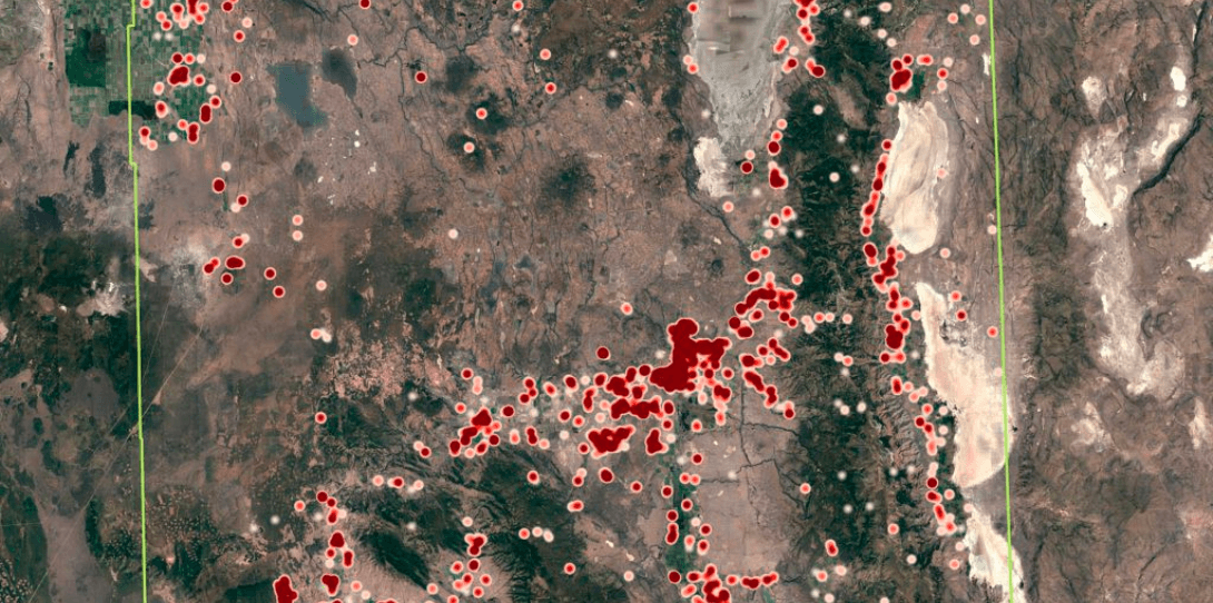 Heatmap highlighting mis-pricing across Modoc County