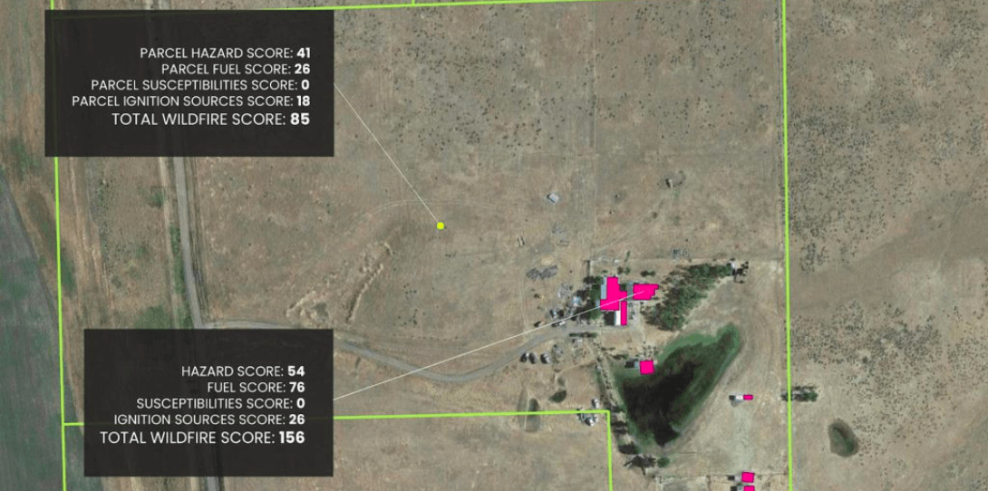 Example of mis-pricing based on inaccurate (parcel-based) geo-location